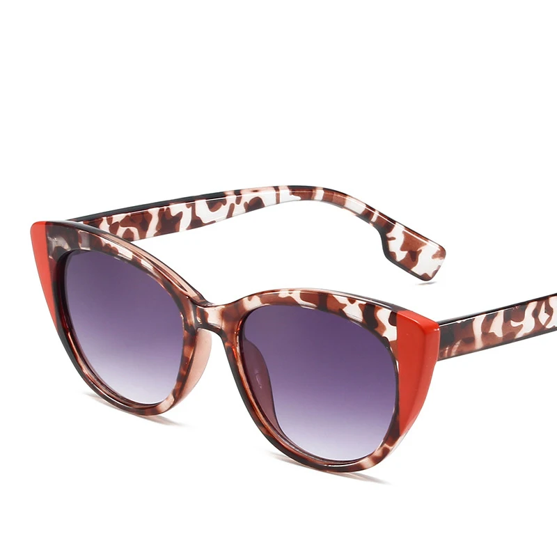 Женские солнцезащитные очки с градиентными линзами темно-синие для улицы