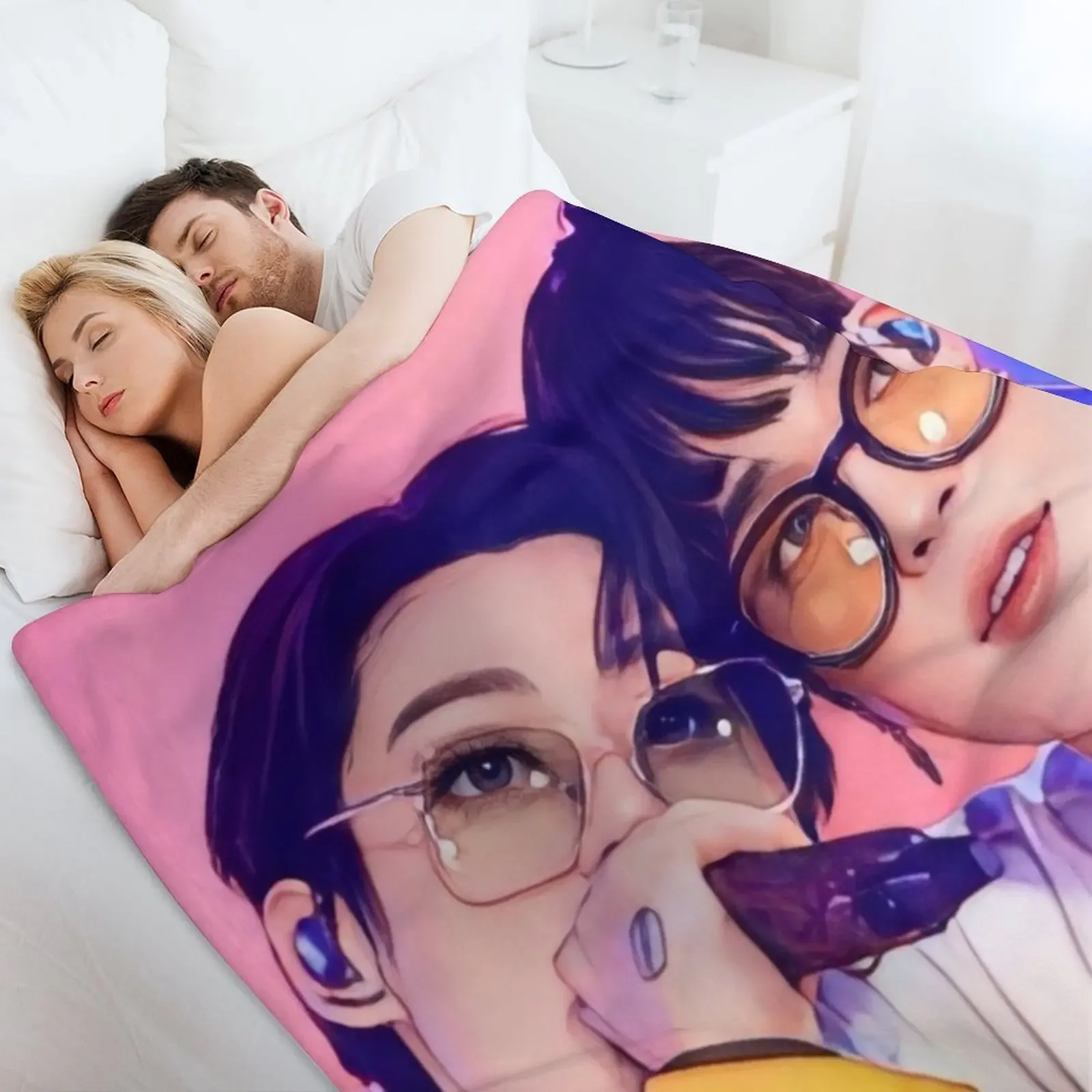 Фото Плед для концерта Jikook, уютное домашнее одеяло, подарок на Рождество и праздники №4