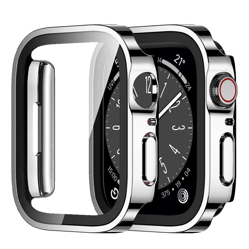 

Защита экрана из закаленного стекла для Apple Watch серии 8 7 SE 6 5 4, 45 мм 41 мм 44 мм 40 мм
