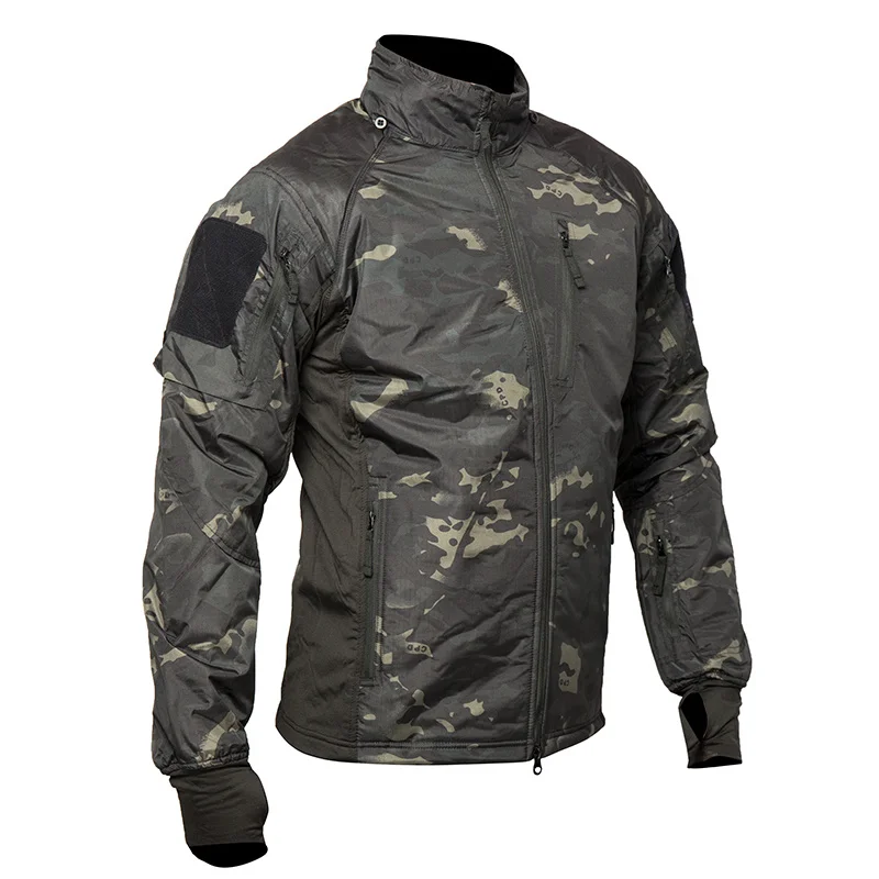 

Mege Men's Tactical Jacket Coat Fleece Camouflage Military Parka Combat Army Outdoor Outwear Lightweight Airsoft Paintball Gear
