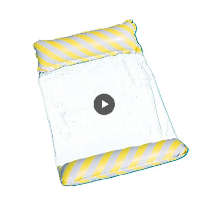 

Swimming Pool Water Inflatable Floating Bed Summer Floating Row Water Hammock Recliner Chair Air Mattresses Bed Sports Lounger