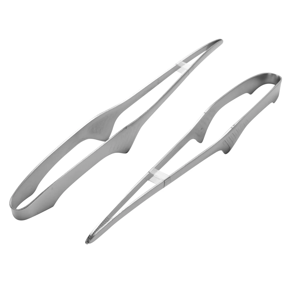 

Korean and Japanese BBQ Tongs Self-Standing Grill Tongs Non- Cooking Utensils Stainless Steel Tongs