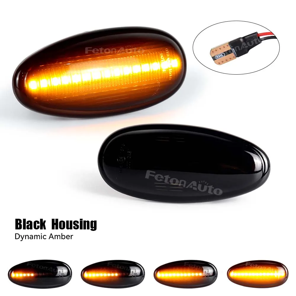 

Динамический боковой указатель поворота Индикатор повторитель лампа для Mitsubishi Pajero Shogun 3 Sport K9 Galant Outlander Lancer