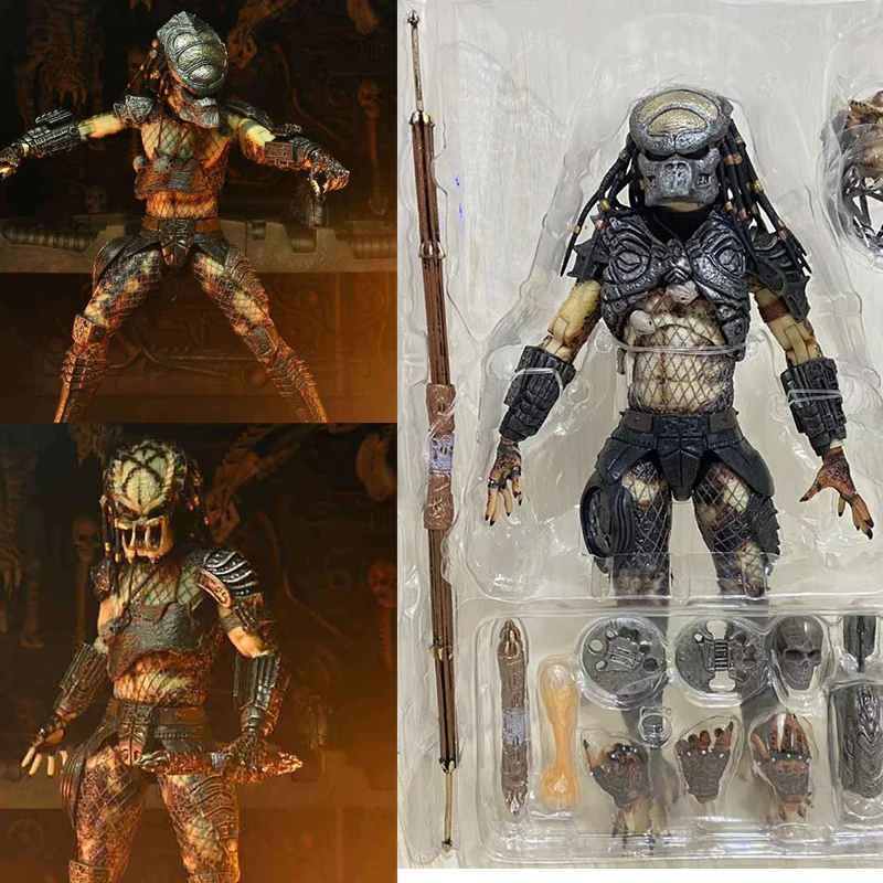 

Фигурка NECA Ultimate Soar Predator, экшн-фигурка инопланетянина, модель, украшение, игрушка, хищник, кукла, Рождественский подарок на день рождения