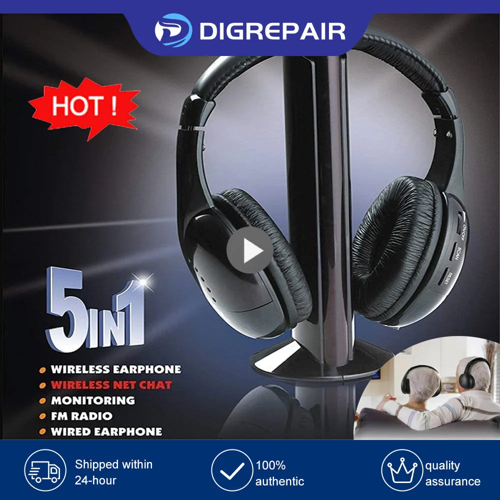 Or Computer Fm Radio Earphones Noise Cancelling Headsets Wit