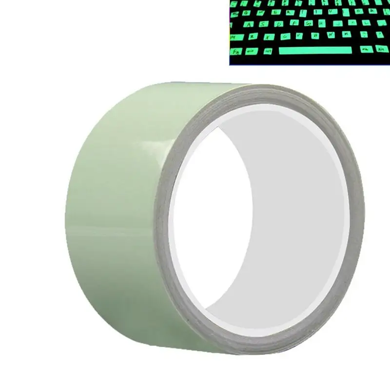 

Fluorescent Tape Warning Fluorescent Reflective Tape Waterproof Glow In The Dark Tape For Airports Electric Power Transportation