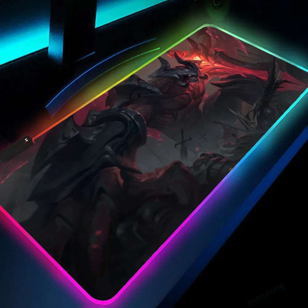 Коврик для игровой мыши Darkin Blade Aatrox League Of Legends XXL