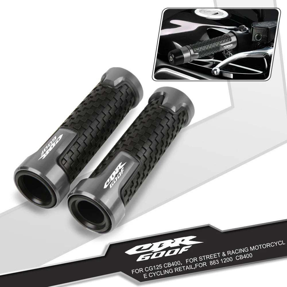 

CBR600F Motorcycle 7/8'' 22mm Handle Bar Grips Handlebar Hand Grips For Honda CBR 600 F 2011 2012 2013 CBR600 600F Universal