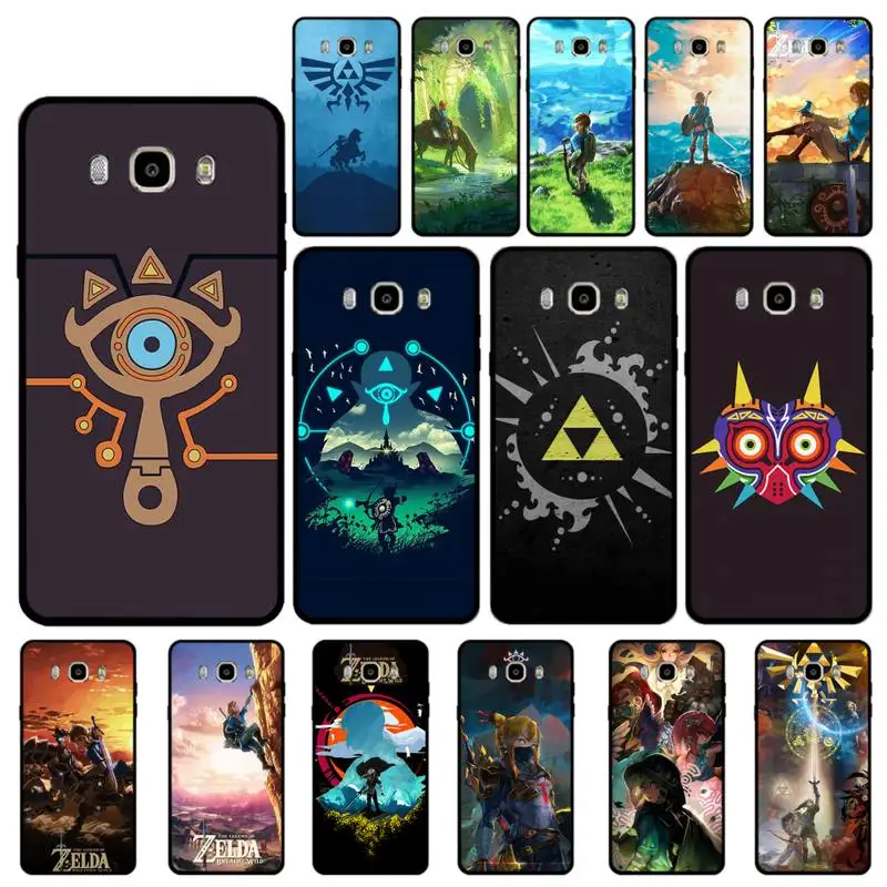

BANDAI Legend Of Zelda Phone Case for Samsung J 4 5 6 7 8 prime plus 2018 2017 2016 J7 core