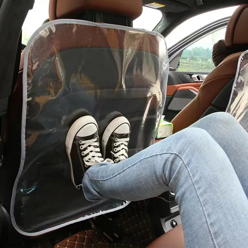

Car Seat Back Protector Cover For Children Kids Baby Car Rear Seat Back Scuff Dirty Protection Cover For Kids Car Accessories