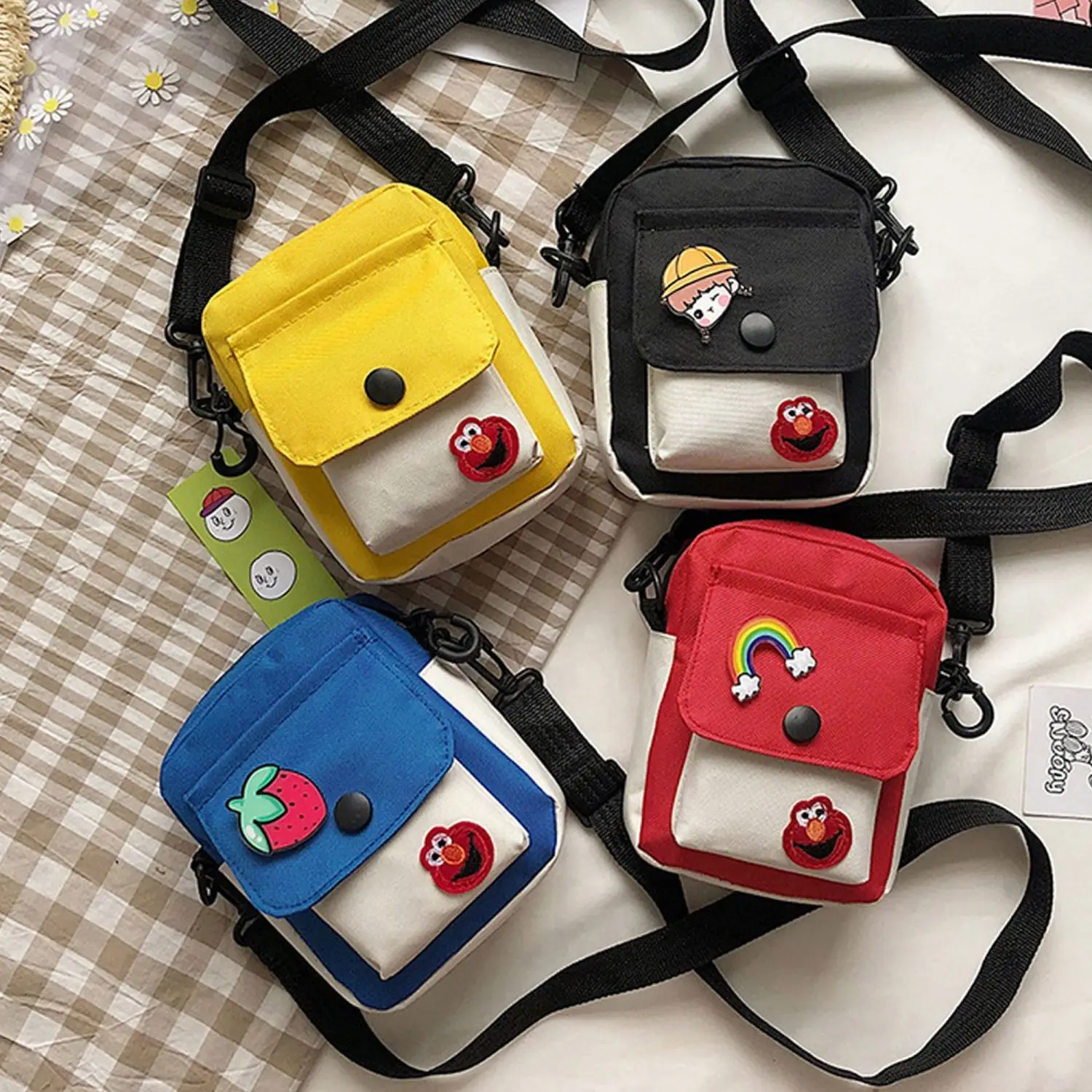 Рисунок 3 - Детская сумка через плечо с индивидуальным логотипом