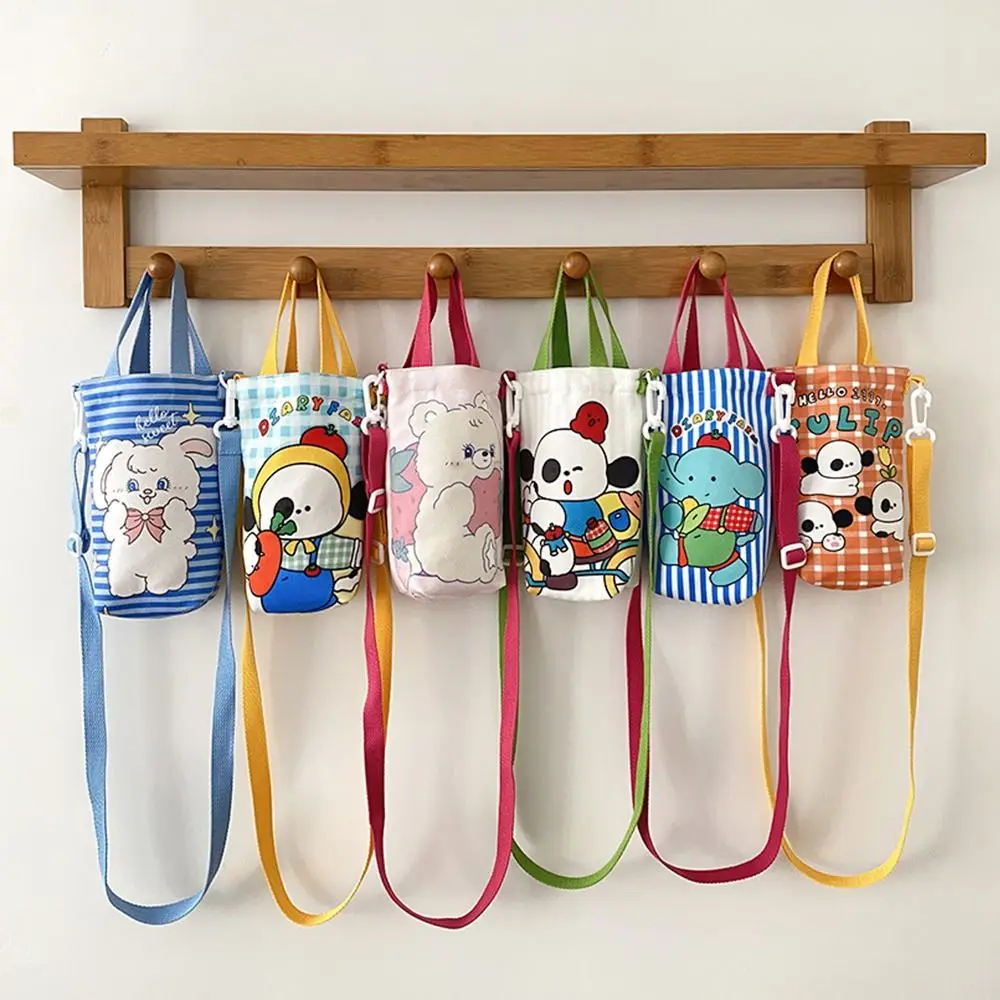 

Чехол для бутылки с водой с мультяшным принтом и ремешком