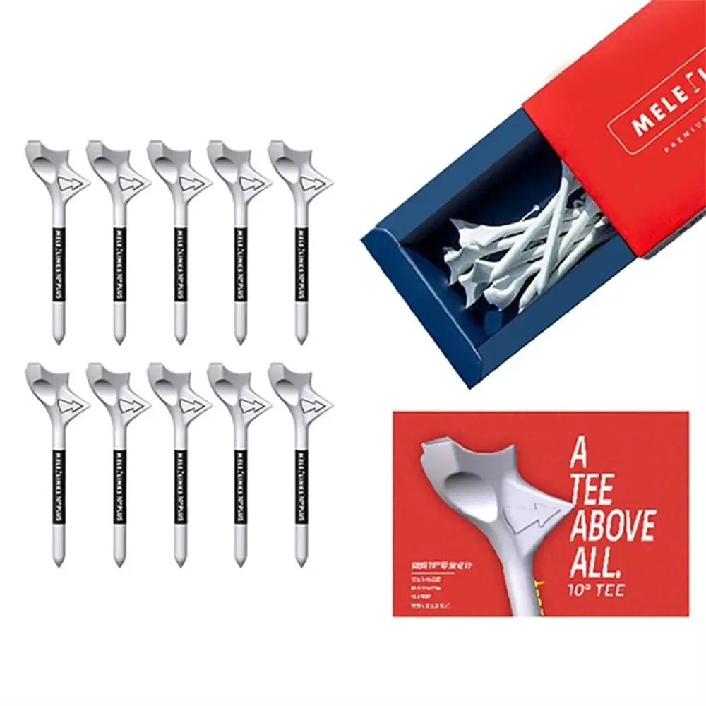

Gift Zero Drag Diagonal Insert Golf Accessories Golf Practice Training Ball Tee Golf Ball Holder 10 Degree Golf Tees