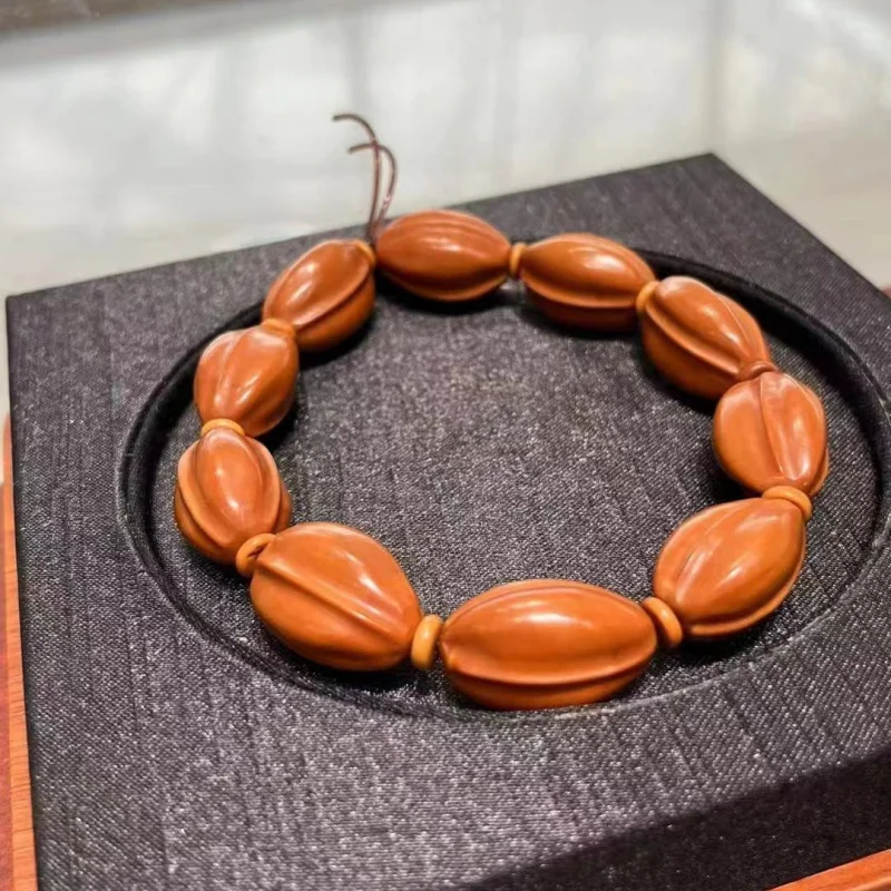 Новое ожерелье Jujube с изображением оливковой ореховой акулы бусины для молитвы