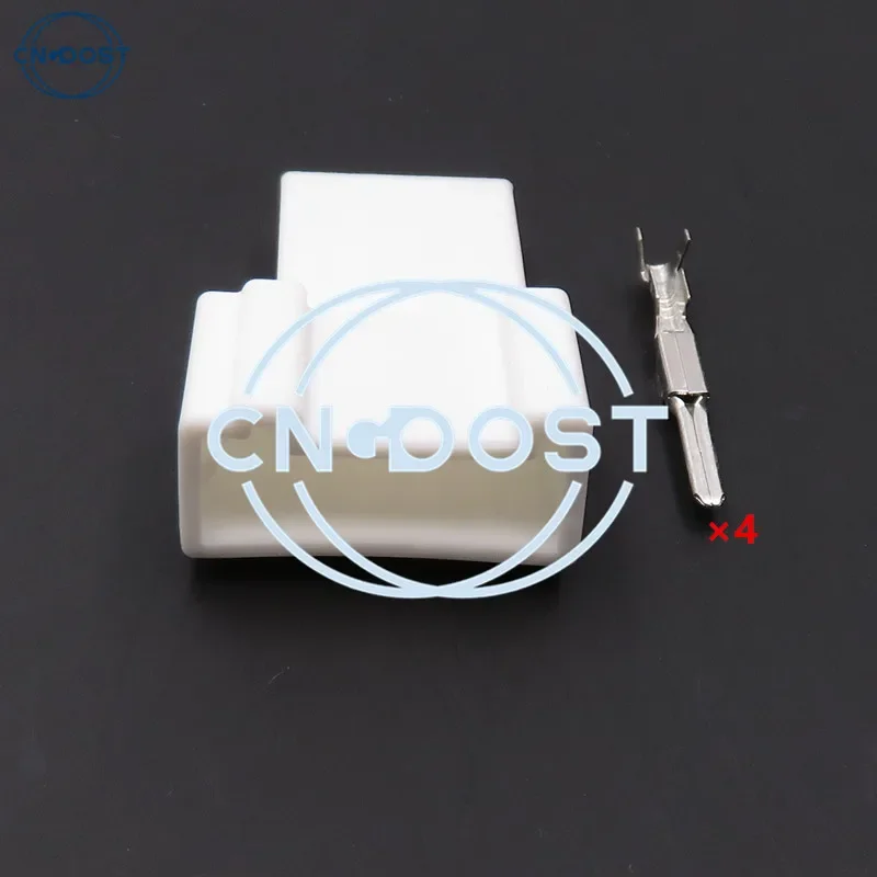 

1 комплект, 4-контактный автомобильный незапечатанный адаптер 12874, автомобильный твитер, громкоговоритель, электрический кабель, розетка переменного тока в сборе для Toyota