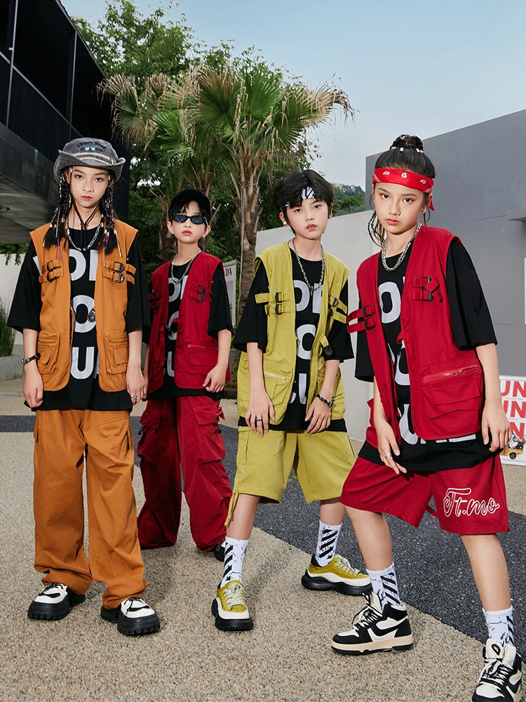 Детская уличная одежда куртка без рукавов жилет футболка повседневные