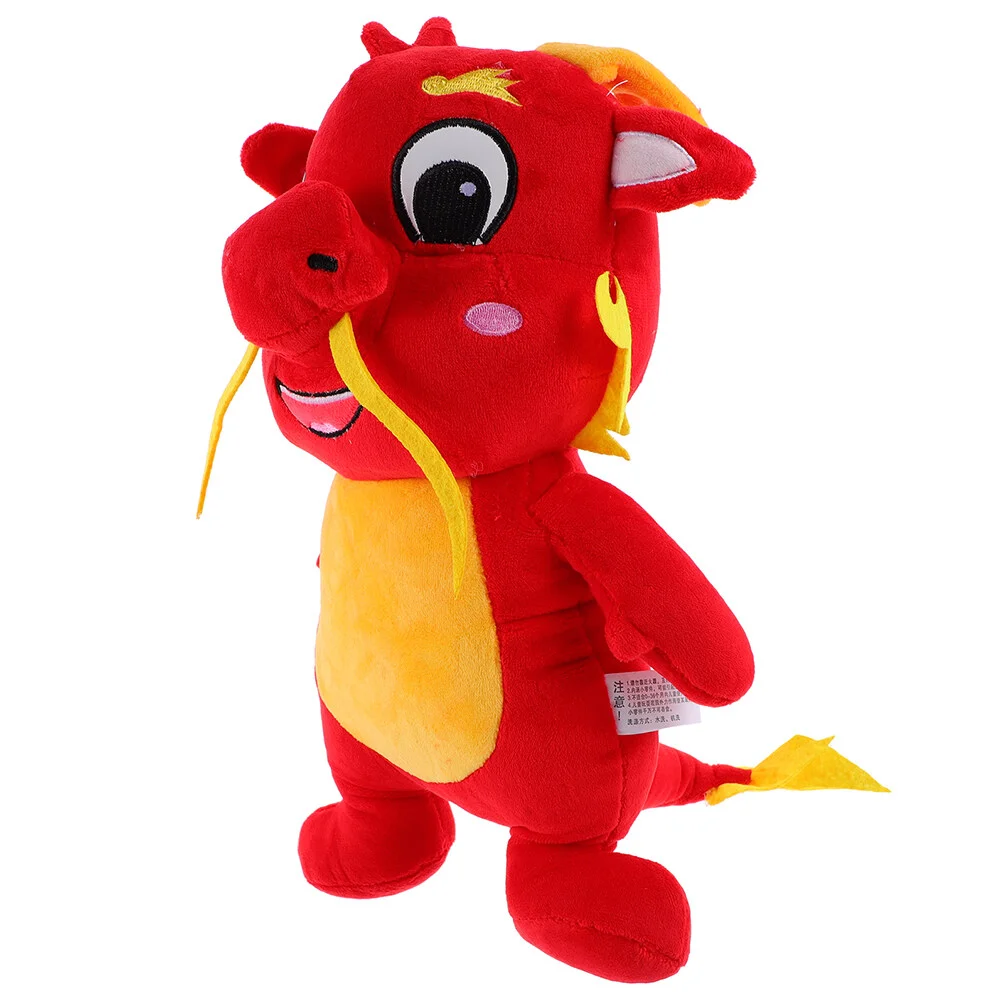 

Набивной дракон игрушка китайский новый год мультфильм талисман прекрасный плюшевый подарок для детей