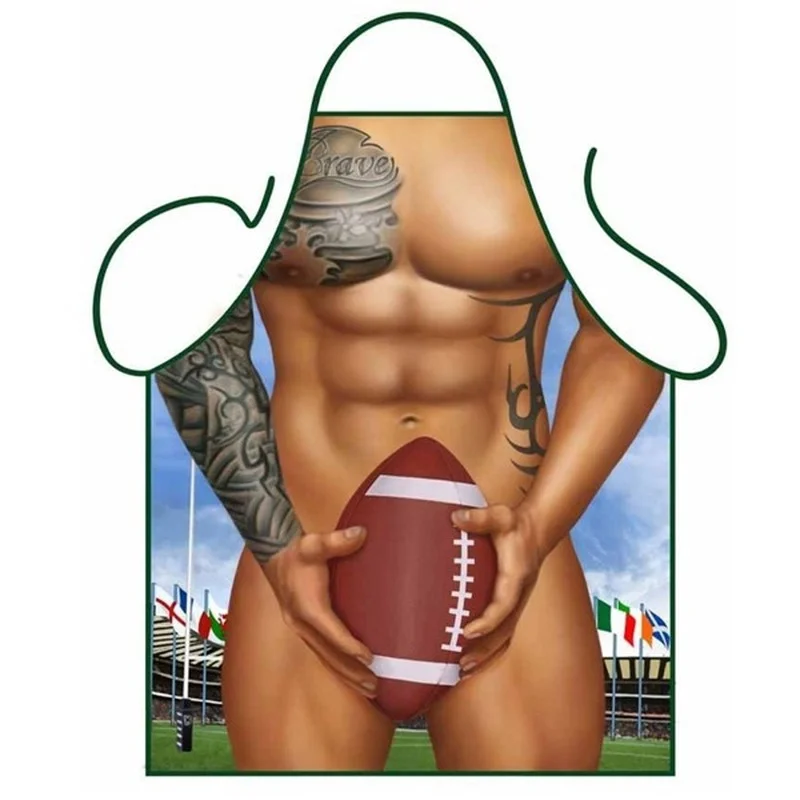 фартук кухонный для парикмахера мастера 3D забавные фартуки женские уборки ужина