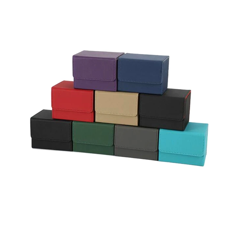 

RISE-Card Box Side-Loading Card Box Deck Case For Mtg Yugioh Card Binder Holder 100+