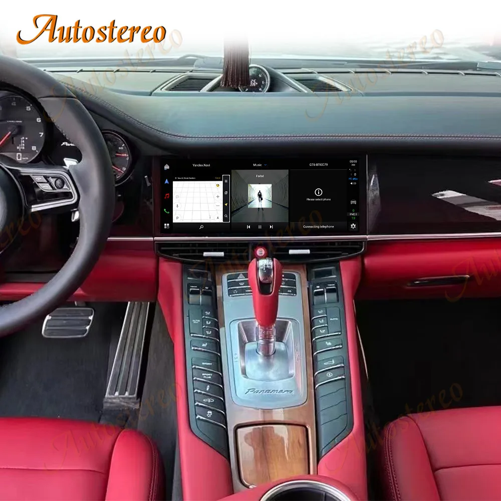 Автомобильная стереосистема Qualcomm Carplay Android 13 для Porsche Panamera 970 2010-2016 автомобильный
