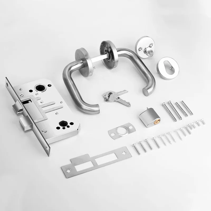 304 дюйма универсальный замок из нержавеющей стали полный комплект ручка для