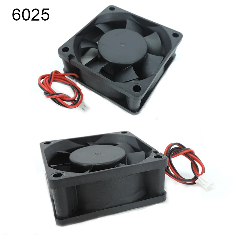 6025 DC5V 12V 24V Вентилятор охлаждения 60x25mm Бесщеточный машинное оборудование