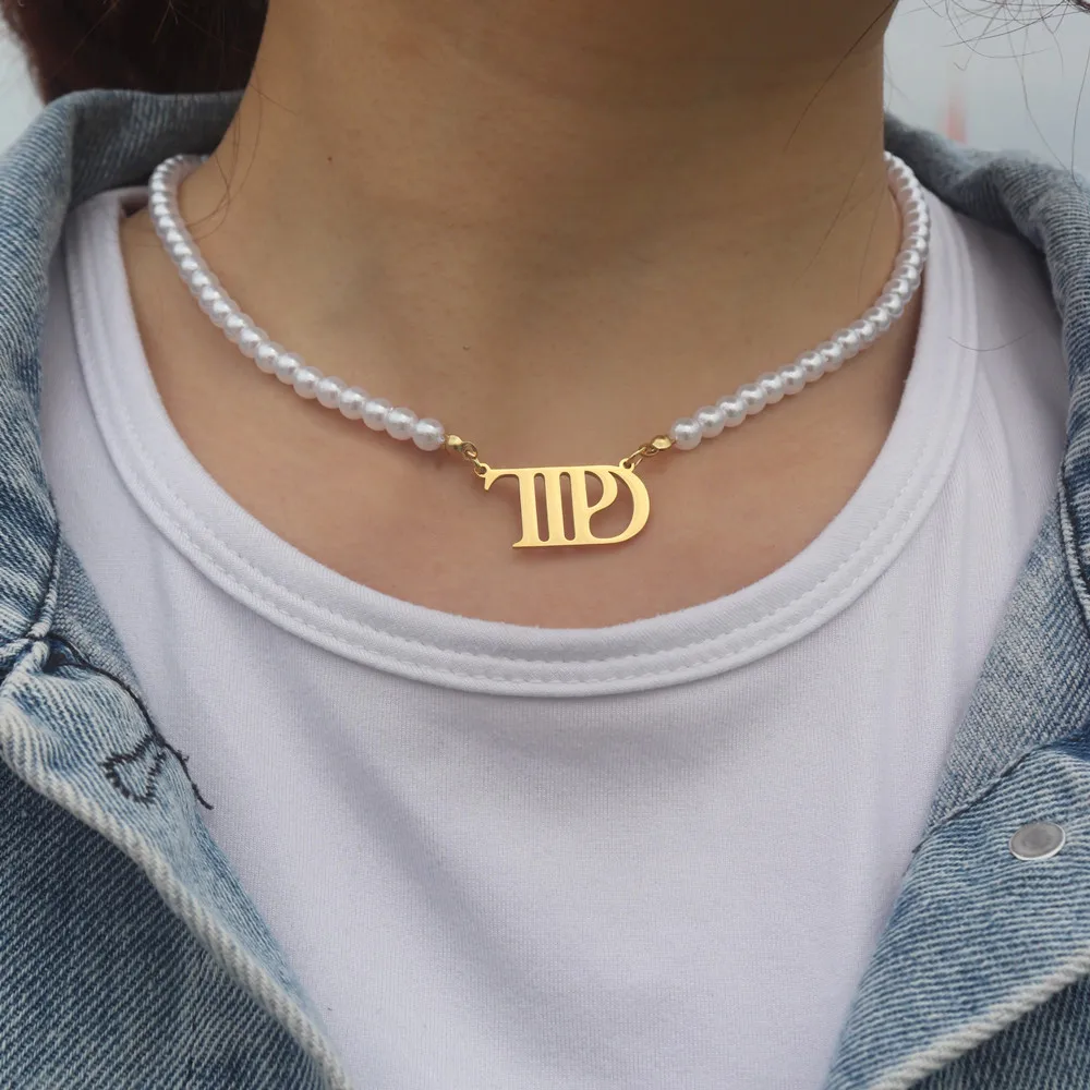 Ожерелье-чокер с жемчугом в стиле бохо ювелирные изделия TS ожерелье из