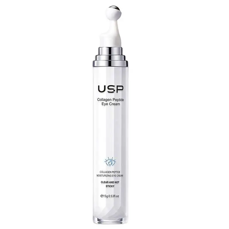 

Under Eye Roller 15ml Deep Hydration Eye Cream Collagen Refreshing Eye Essence Hydrating Under Eye Cream To Reduce The