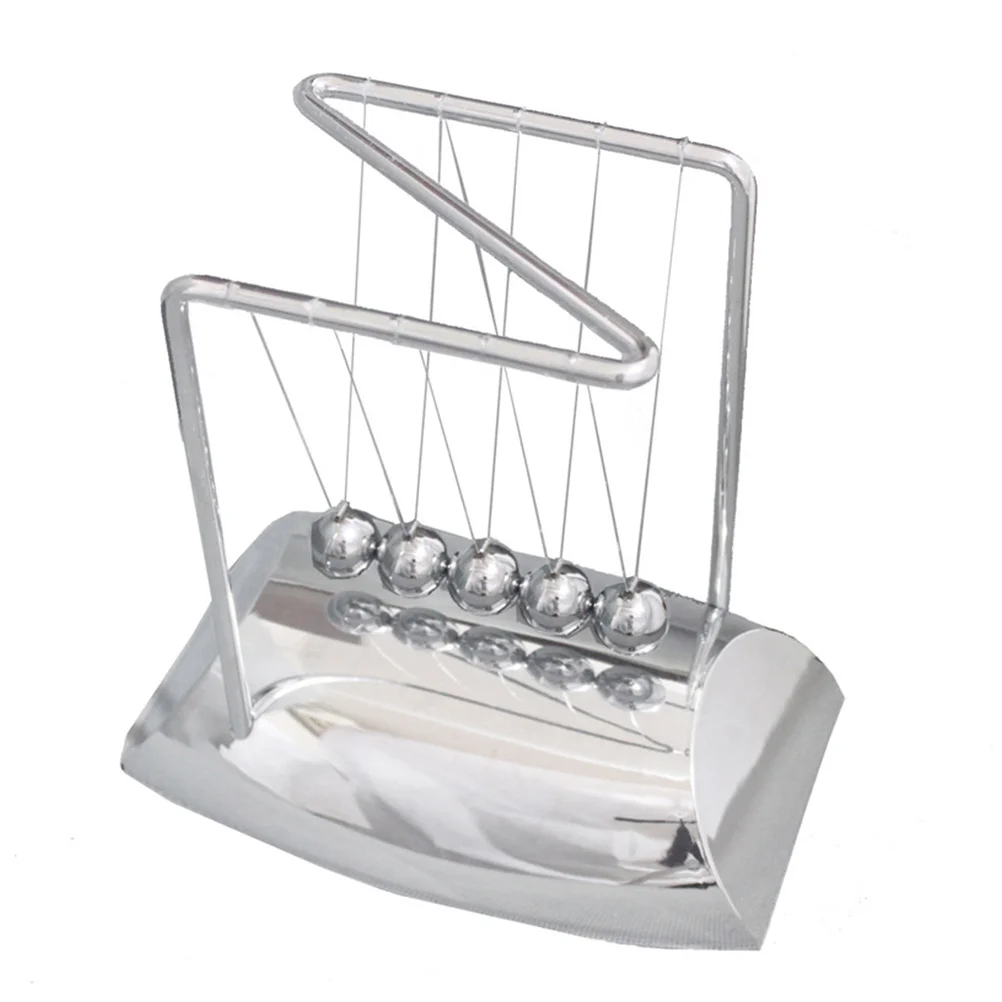 

Balancenewton Cradle Science Newtons Pendulum Craft Toydesk Physics Physical Decor Device Adorn Motion Chic Perpetual Toys Steel