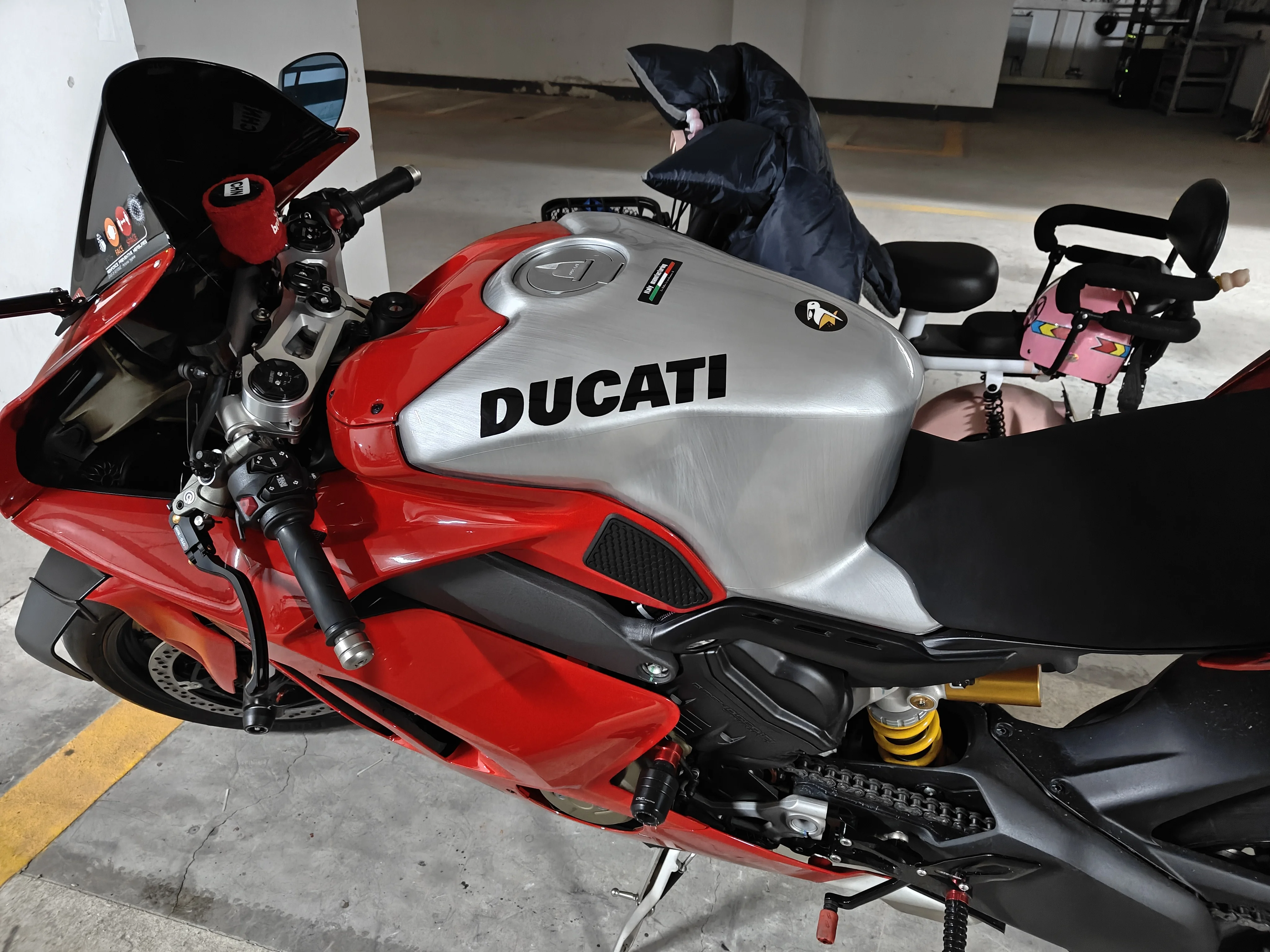 Бак из стеклопластика удлинитель/кожух резервуара/Чехол подходит для DUCATI