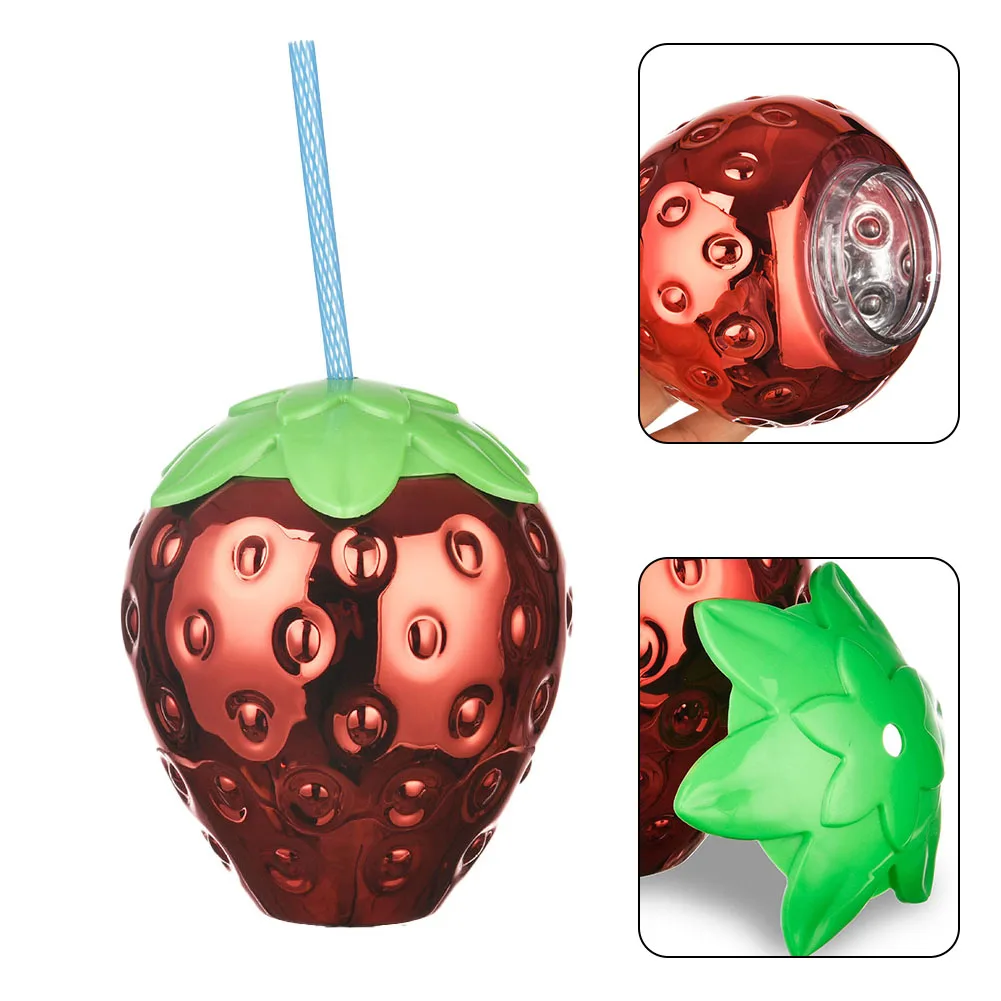 Disco Drinking Cups Cocktail Party Fruit Plastic Cups With S