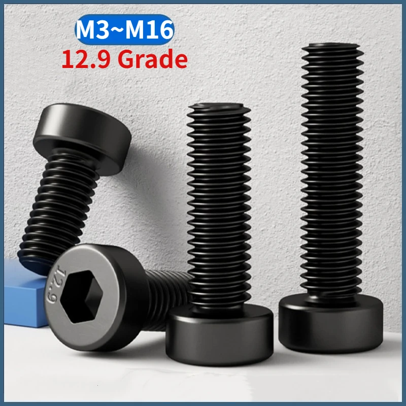 

Черные винты из углеродистой стали M3-M16