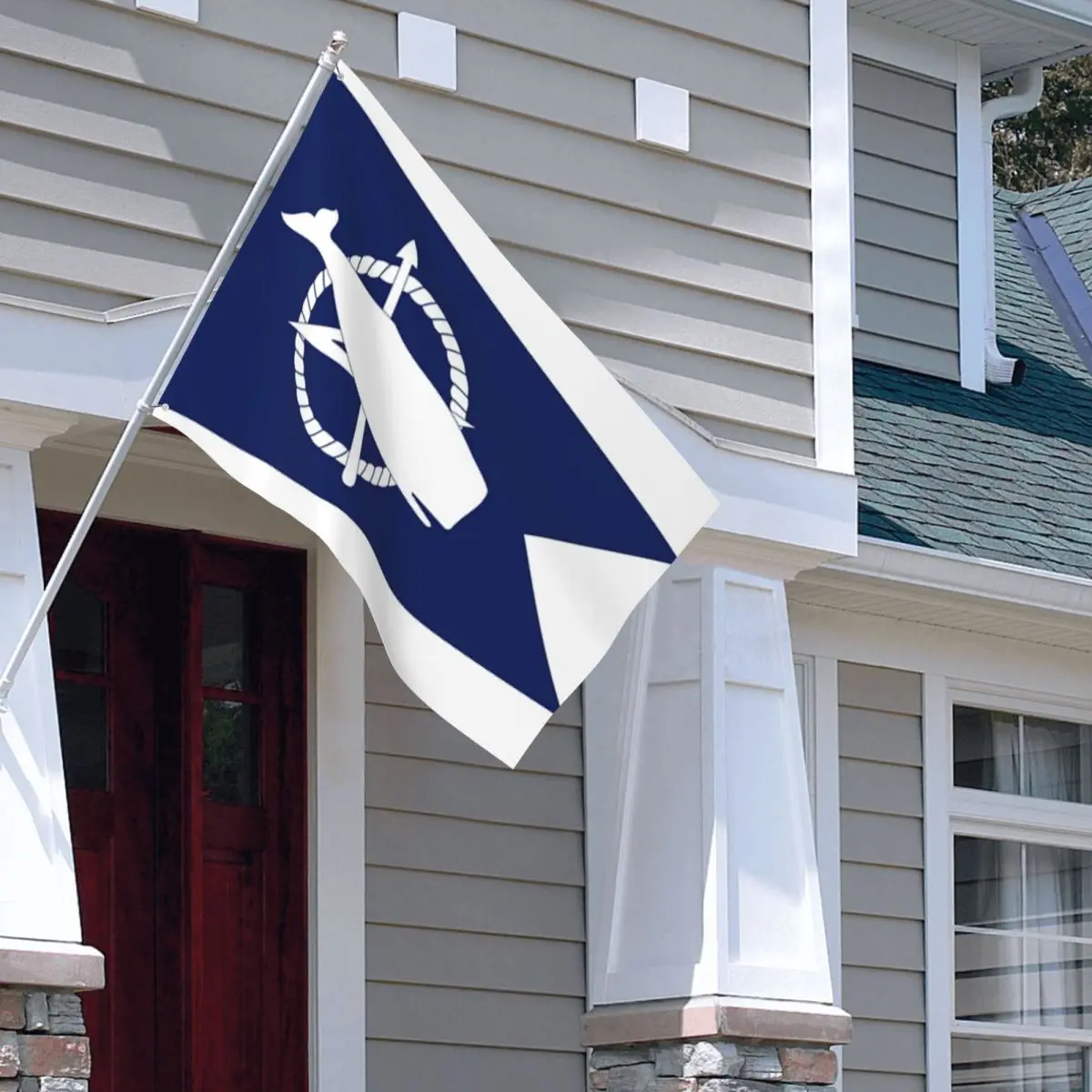 Флаг массажера Nantucket крутой флаг Кита нантукета |