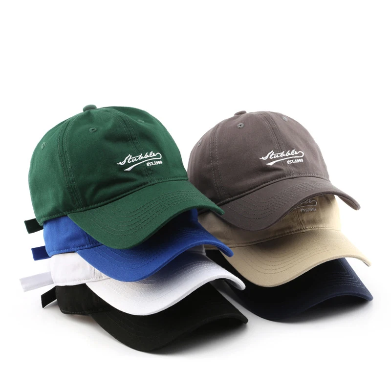 

Japanese Women Retro Fashion Letter Embroidery Student Couple Baseball Caps Outdoor Sports Mountaineering Sunscreen Visor Hats