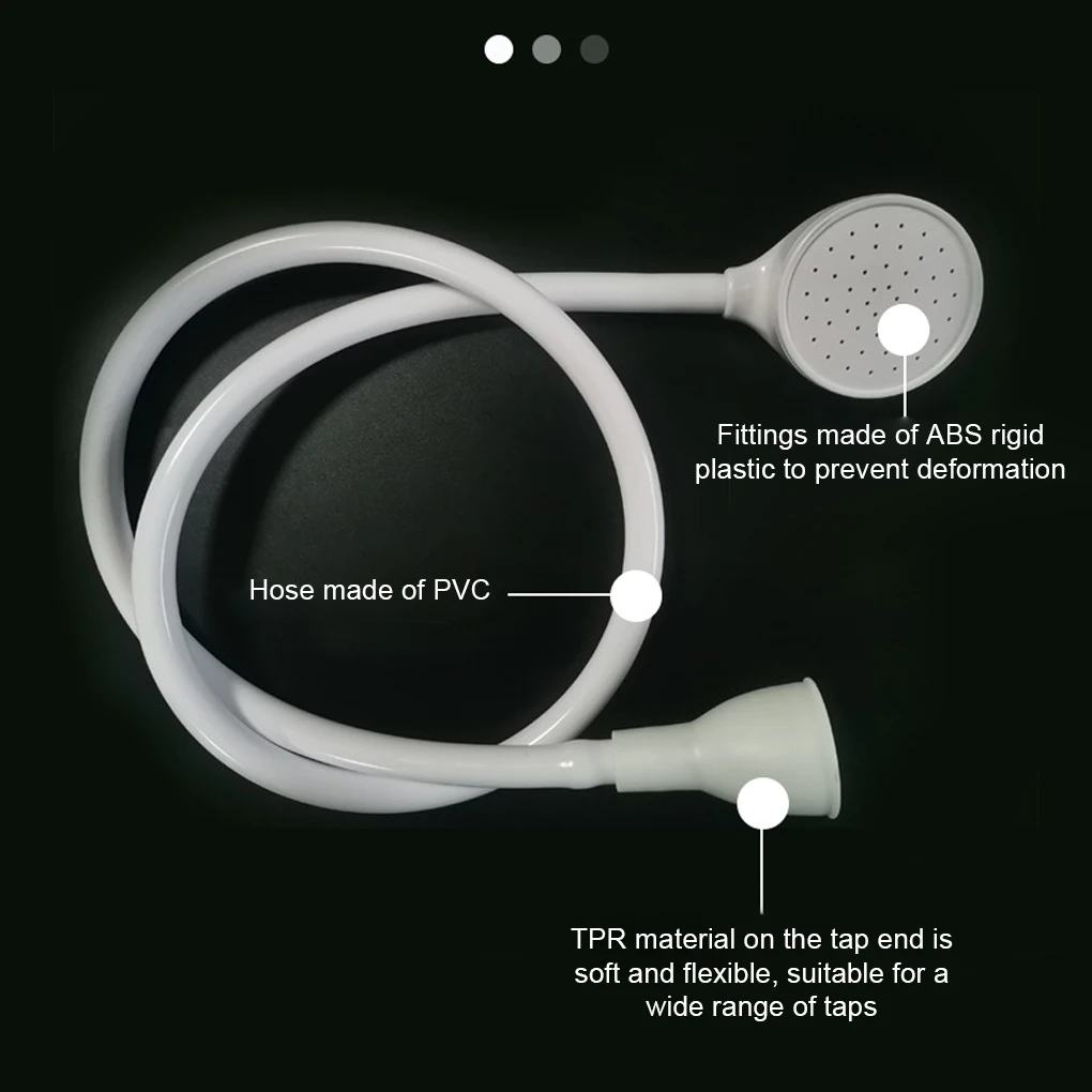 

Pet Shower Sprayer 1 1m Bath Sink Showers Head Universal Dog Cat Cooling Spray Drains Strainer Bathing Supplies