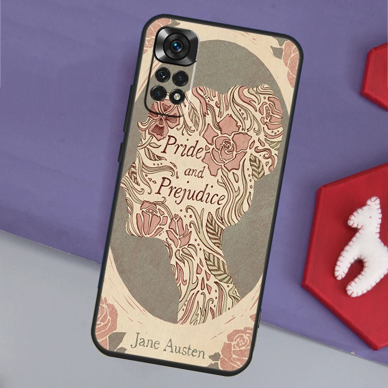 Чехол Pride And Prejudice Jane Austen Funda для Xiaomi Redmi Note 14 13 12 Pro 11 9 10 9S 10S 11S 12S 14C 10C 12C 13C