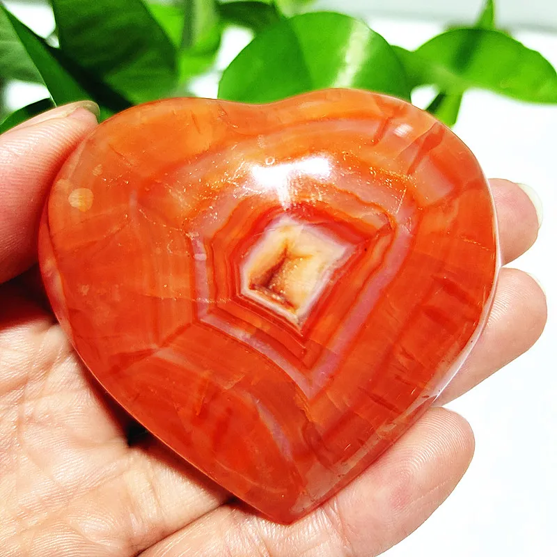 

Натуральный камень красный Агат Сердце символическая любовь Йога упражнения камень дух медитация Исцеление фэн шуй Хрустальное украшение ...