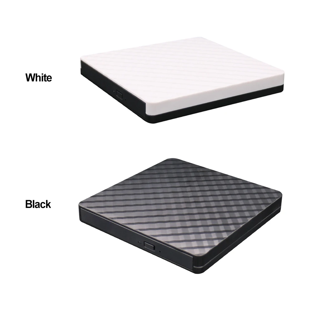

Lightweight Rewriter USB 3.0 Optical Drive Low Noise External Mobile Case Shockproof Burner Portable