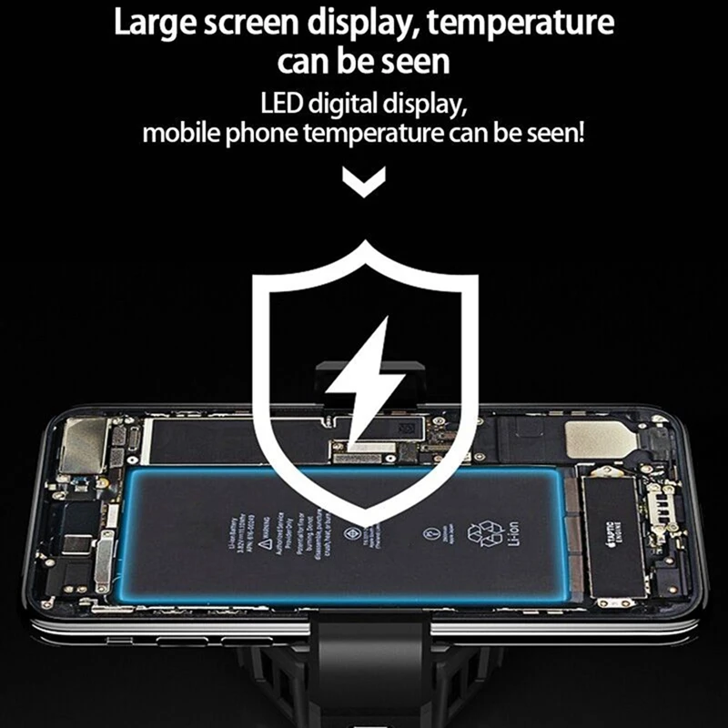 DL05 мобильный телефон охлаждающий вентилятор радиатор для Iphone Samsung Xiaomi игровой