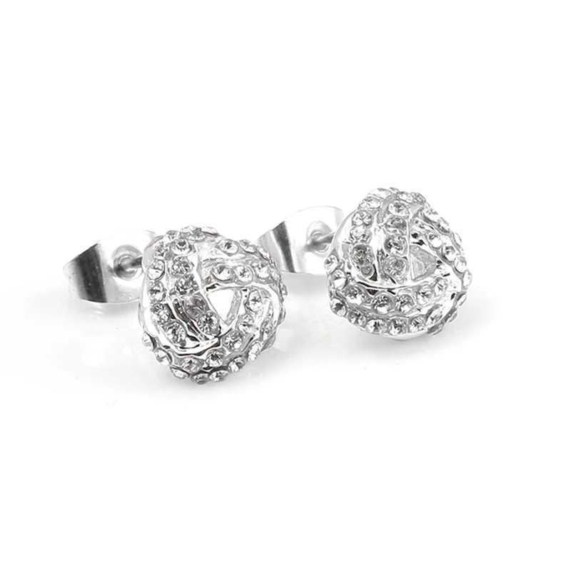 Женские серьги-гвоздики в европейском стиле