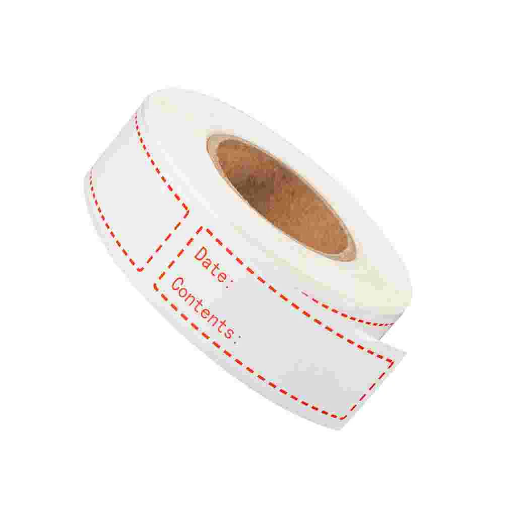 

1 Roll of Removable Fridge Labels Freezer Reminder Stickers Food Label Stickers Kitchen Essentials