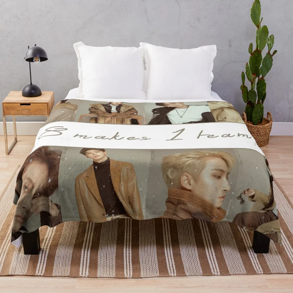 

ATEEZ -8 делает 1 команда бросать одеяло и покрывало от пуха туристическое одеяло