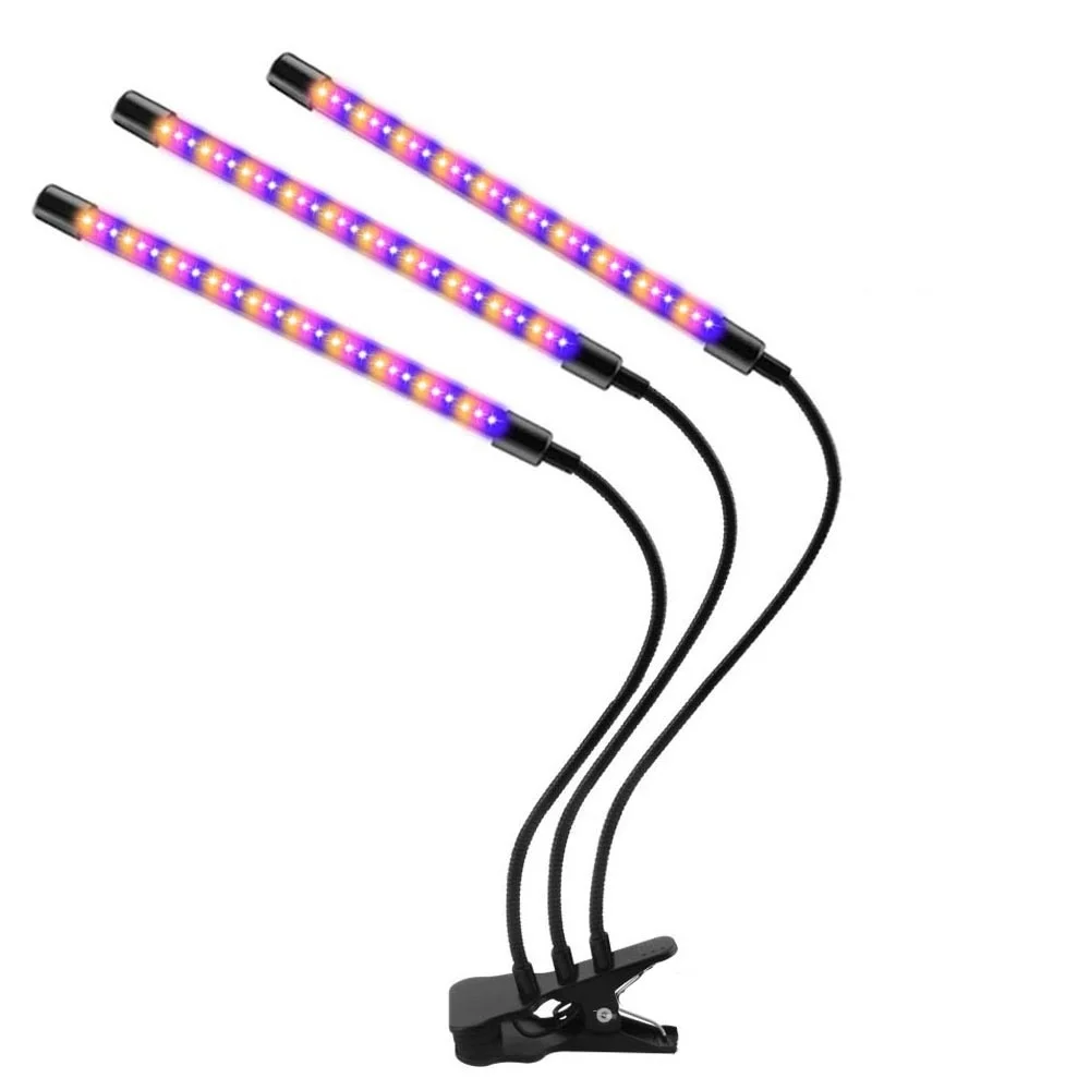 

USB светодиодная фитолампа для растений 3 цвета