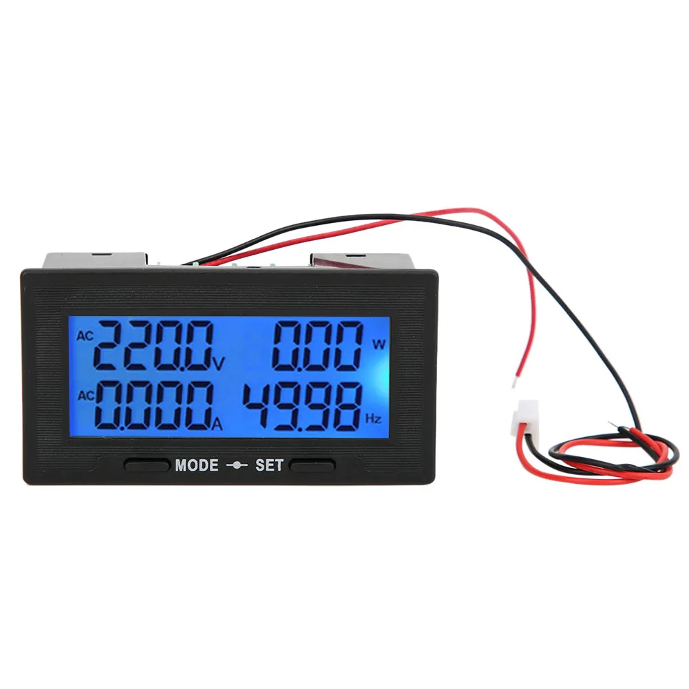 

YB5142DM 0-500V Intelligent Digital LCD Display AC Voltage Current Tester Meter voltmeter lcd