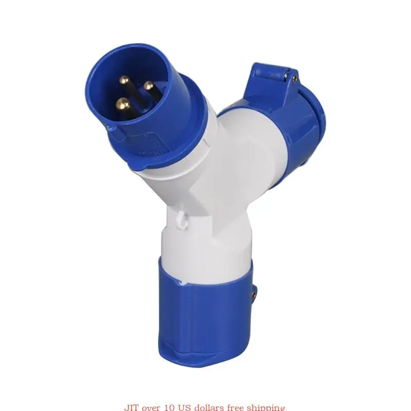 

16А 2/3-ходовой разветвитель Сетевой электрический адаптер для подключения 220 В для автодомов