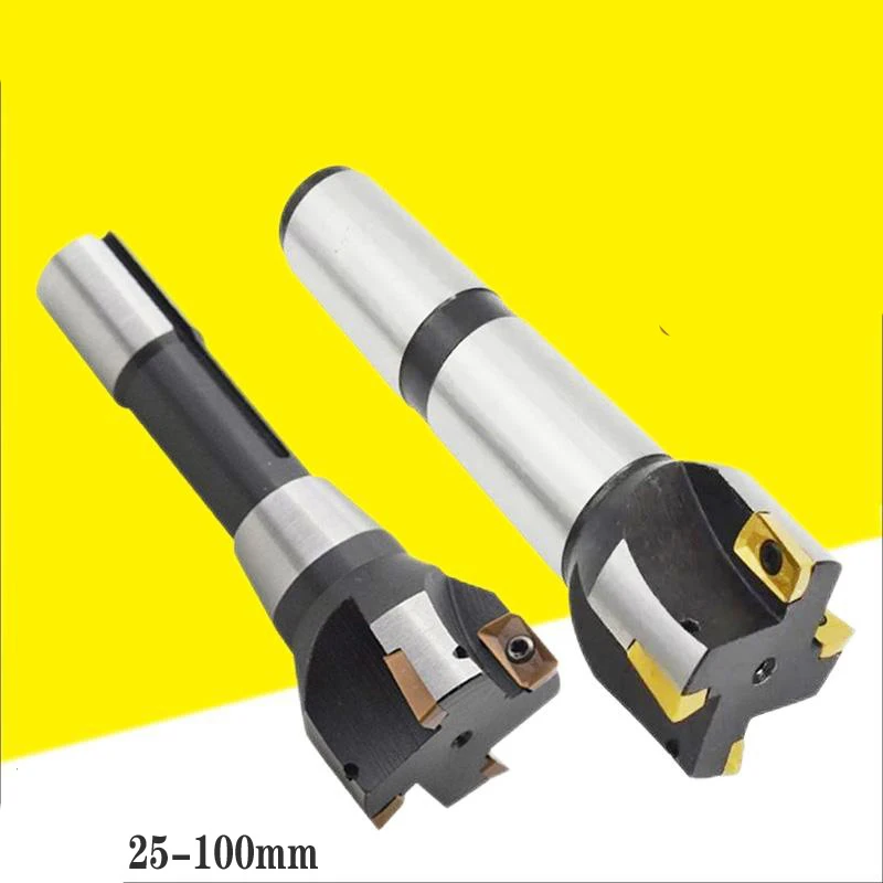 Фото Фреза концевая с коническим хвостовиком Морзе MT3 MTB3 MT4 MTB4 BAP400R 25мм 28мм 30мм 35мм 40мм 45мм 400R, сменная, для пластин APMT1604 №4