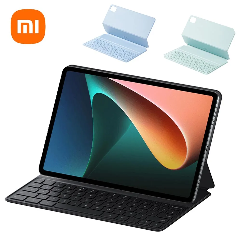 

Чехол для Xiaomi Mi Pad 5 Pro Magic, чехлы с тачпадом и клавиатурой для планшетов Xiaomi Pogo Pin, контактные контакты, подключенные Чехлы, магнитные чехлы