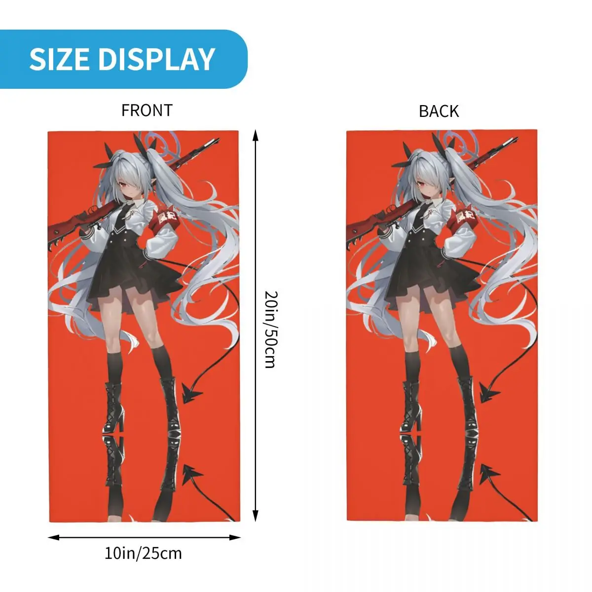 Бандана Iori накидка на шею для мотоцикла клуба шарф с голубым архивом Балаклава