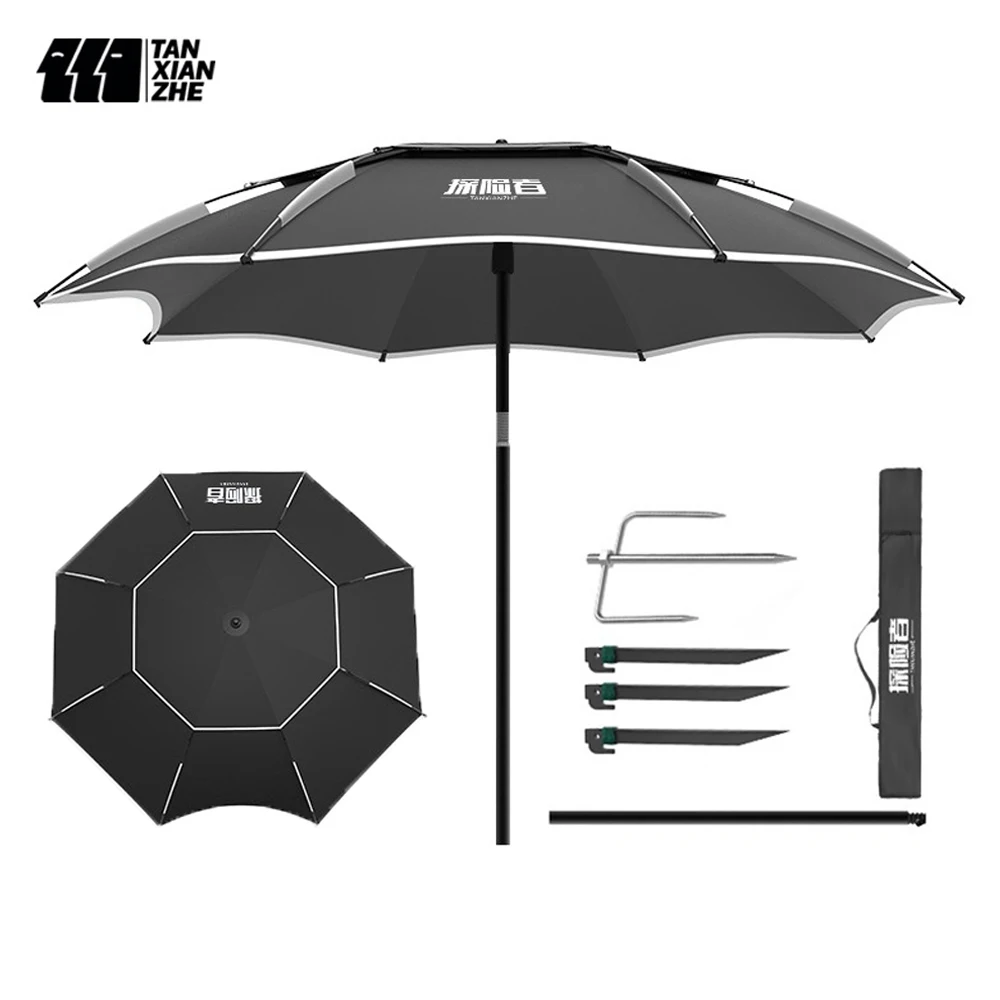 Зонт для рыбалки TANXIANZHE 2 0-2 4 м зонт использования на открытом воздухе кемпинга
