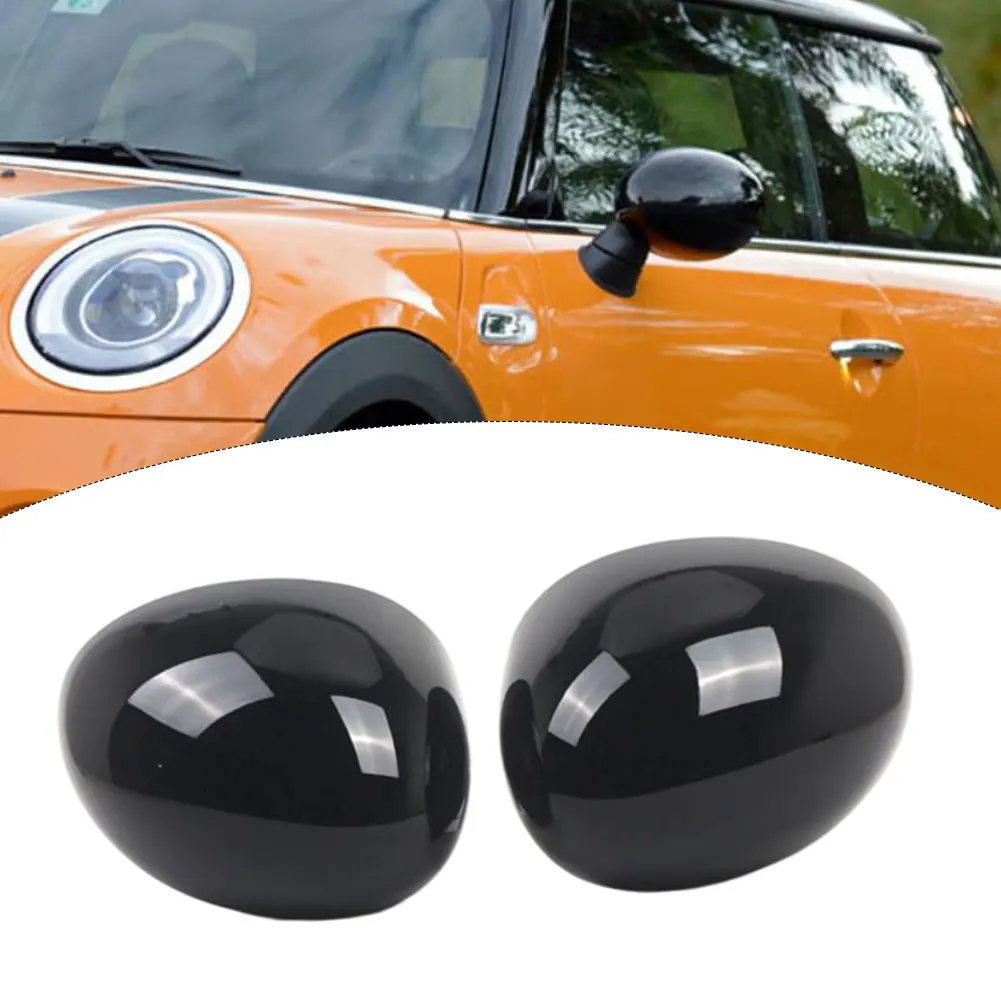 Фото 2 шт. накладки на зеркала заднего вида OEM 51167401229, 51167401230 для BMW, Mini Cooper, F54, F55, F56, F57, F60 2014-2019 №3